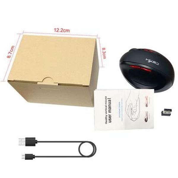 

t31 2.4g wireless mouse rechargeable vertical mouse 7-key ergonomic design optical gaming mouse