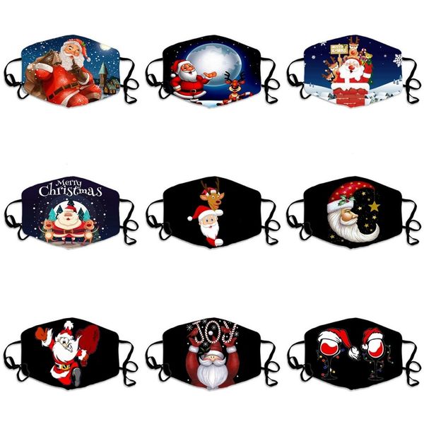 

fashion printed design face mask dust washed can be inserted with water andwith face masks#455, Black