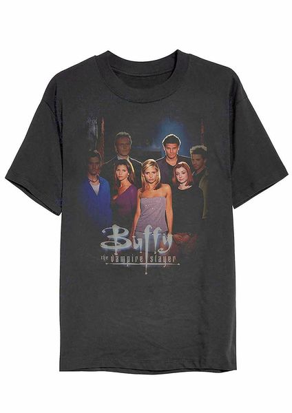 

buffy the vampire slayer - group s- official mens t shirt t-shirt casual short sleeve for men clothing summer