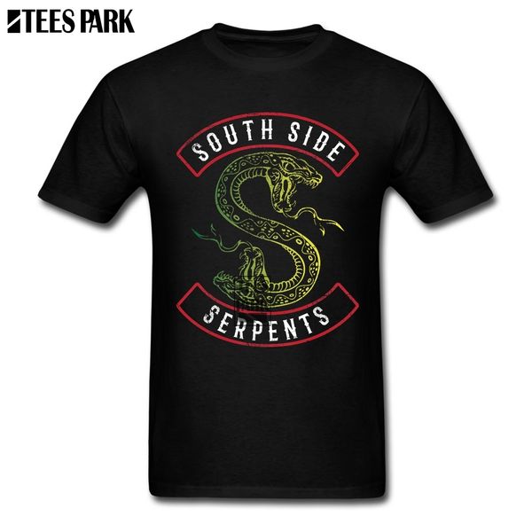 

southside serpents jughead retro t shirts male cotton short sleeve riverdale t-shirt men cotton bodybuilding t shirt