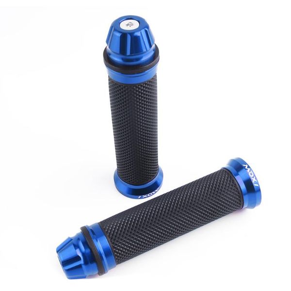

1 pair universal motorcycle hand grips anti-slip rubber gel 7/8" handle bar