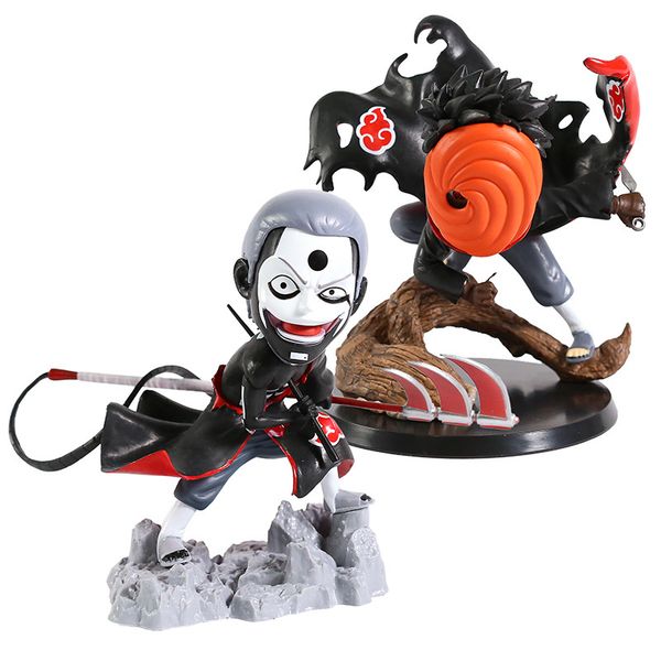 

naruto shippuden uchiha madara / hidan pvc figure collectible model toy mx200319