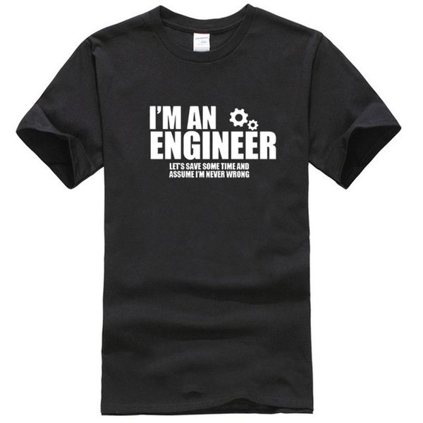 

novelty i'm an engineer birthday math t-shirt mens short sleeves oversized streetwear hip hop printed t shirts tees