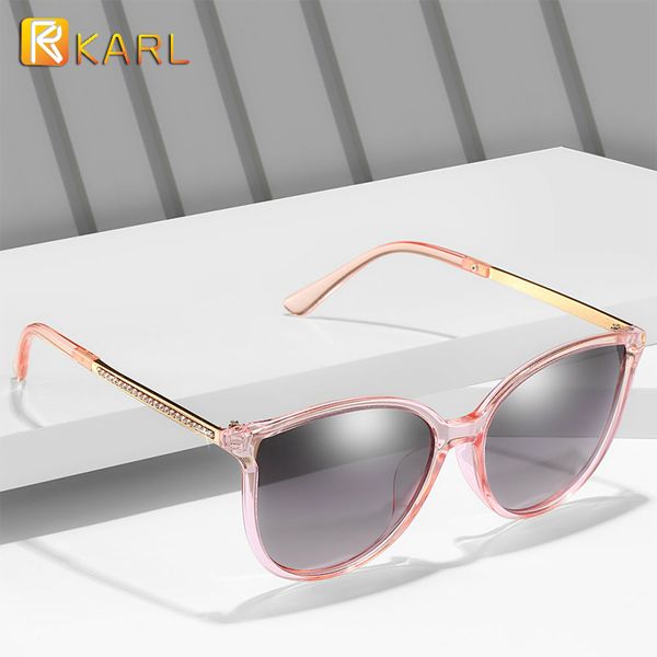 

sunglasses 2021 polarized women gradient sun glasses pink cat eye driving eyewear ladies shades uv400 vintage, White;black