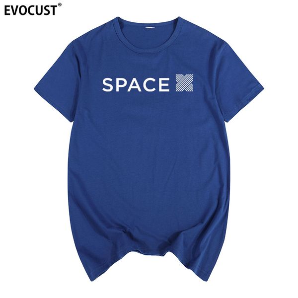 

spacex elon musk dragon falcon 9 rocket engine summer print t-shirt cotton men t shirt new women tee