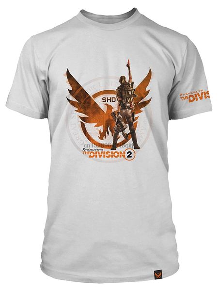 

сглазить тома клэнси отдел 2 агент мужская gamer tee shirt
