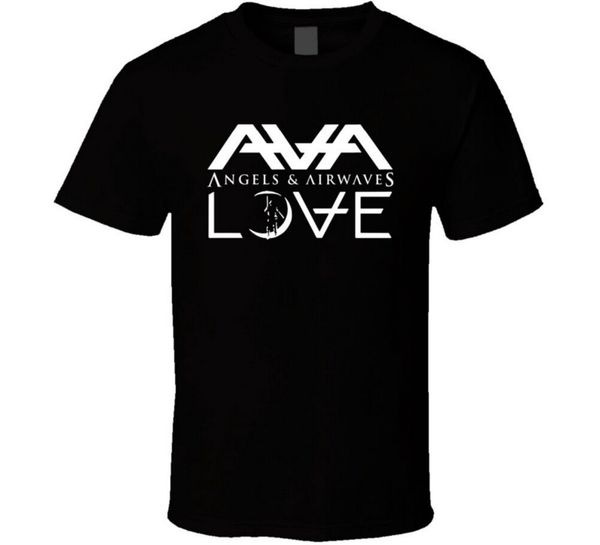 

angels & airwaves любовь ava mens black топы tee футболка футболка full-фигурный