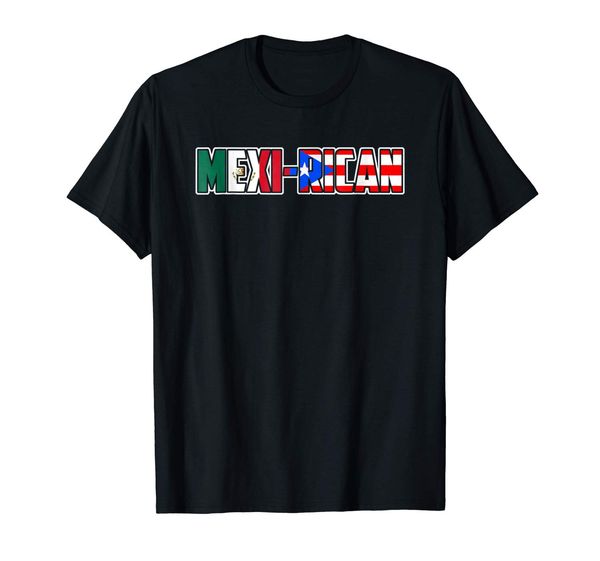 

mexirican - mexican puerto rican mix t shirt casual t-shirt male short sleeve pattern 2018 new arrival men