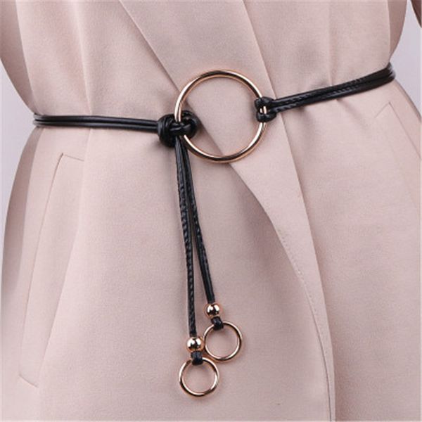 

thin waist leather belt female pure color waist belts women dress wild small belt strap mujer cinto feminino cinturones sale, Black;brown
