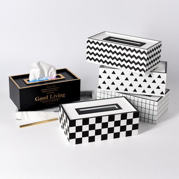 

tissue boxes & napkins household simple light luxury creative box home living room coffee table dining cute storage drawer tray