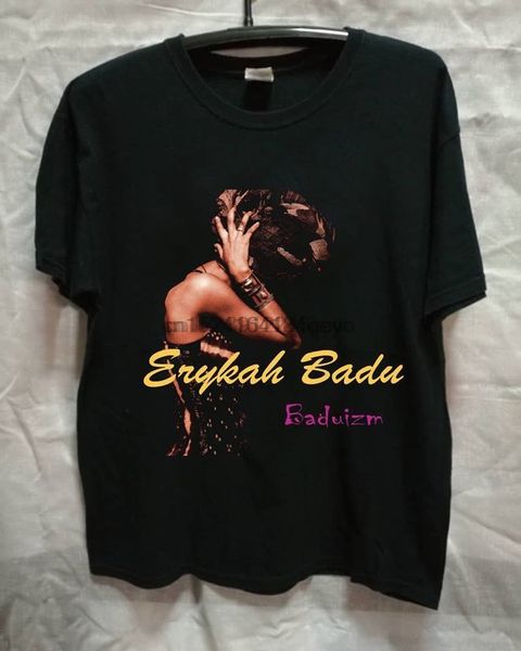 

vintage 1997 erykah badu- baduizm klasik r b t-shirt 2020 s-3xl