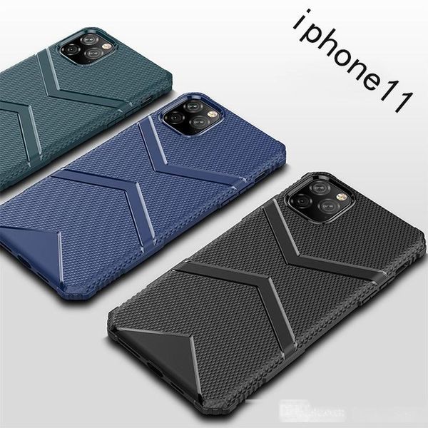 

mobile phone case tpu soft back cover lingdun airbag four corners anti-drop for iphone 11 max xs xxr 7 8plus 6plus ing