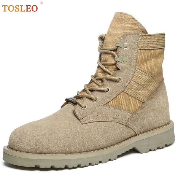 

boots 38-46 men big size winter shoes plush warm khaki, Black