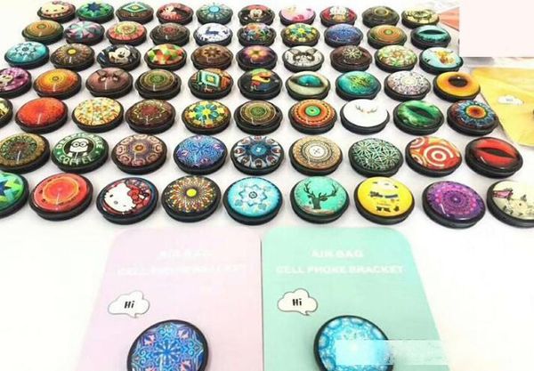 

finger stand flexible real glue expandable grip phone holder new 360 degree glass surface for phone iphone max samsung note8 huawei