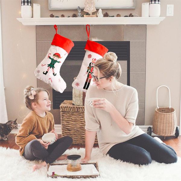 

christmas stockings 18 inches with large plaid snowflake stockings for candy