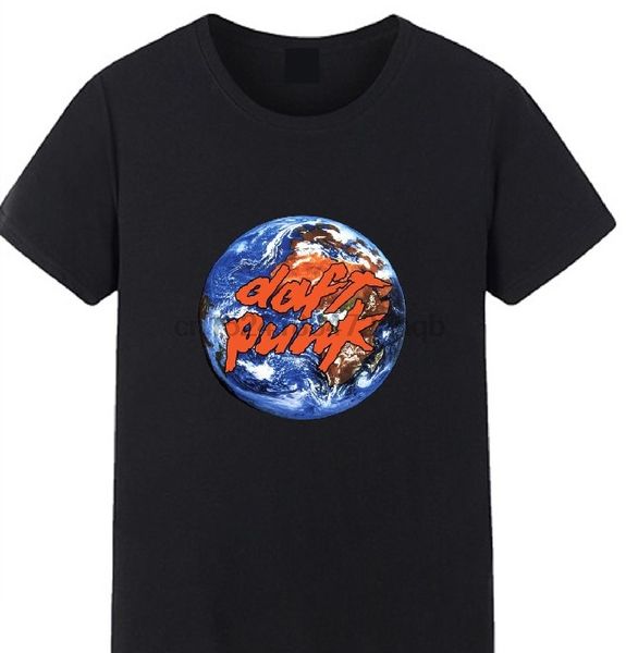 

daft punk around the world greatest hits mens round neck short sleeve t shirt