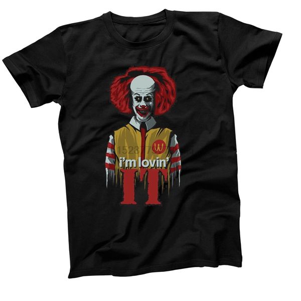 

it pennywise stephen king movie film horror clown sci fi christine retro t shirt new funny tee shirt