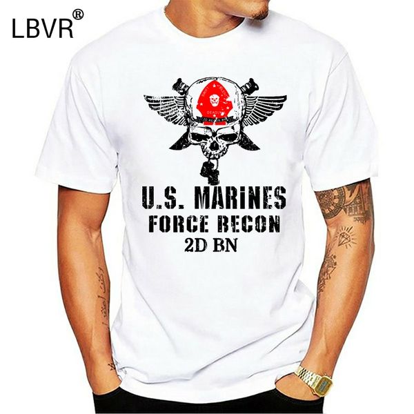 

us marines force recon t-shirt swift silent deadly semper fi men cotton tee usmc