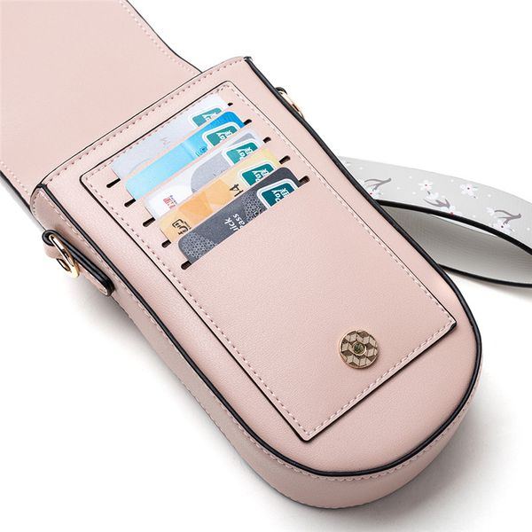 

small diagonal bag women multi-function mobile phone package female cute one-shoulder bags mini card holder handbag