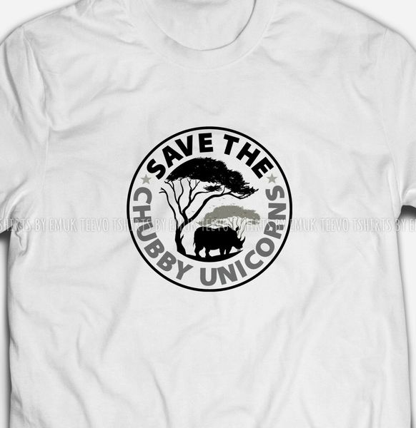 

мужские храни chubby единороги хлопок белый лето стиль мода мужчины вскользь тройники новизны футболки