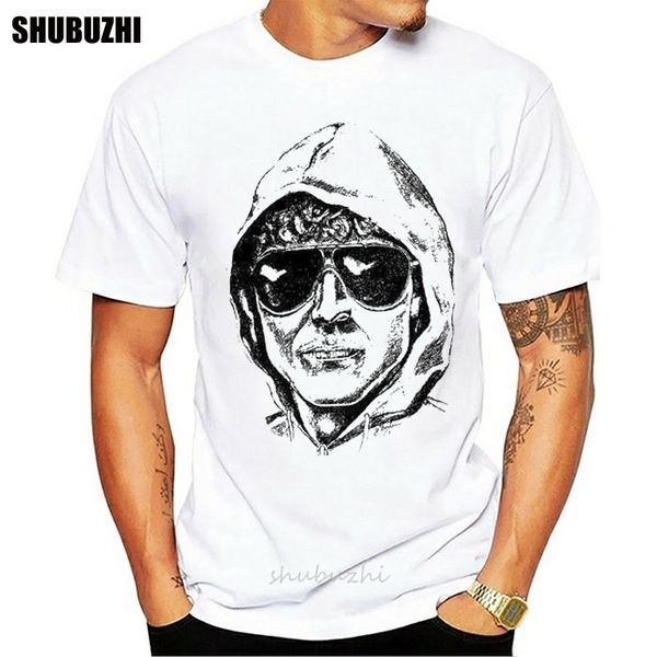 

men's casual t-shirt cotton t unabomber tshirt - unabomber manhunt wanted fashion t-shirt men cotton brand teeshirt