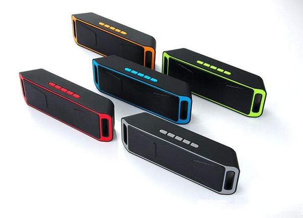

sc-208 sc208 mini portable bluetooth speakers wireless smart hands-speaker big power subwoofer support tf and usb fm radio dhl