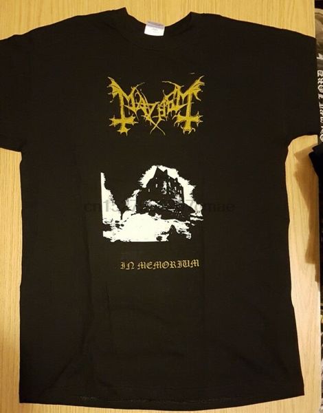 

mayhem - in memorium t-shirt m l xl rotting christ marduk abruptum venom