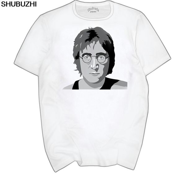

john lennon t-shirts men personalized custom tee summer short sleeve fitness t shirt euro size