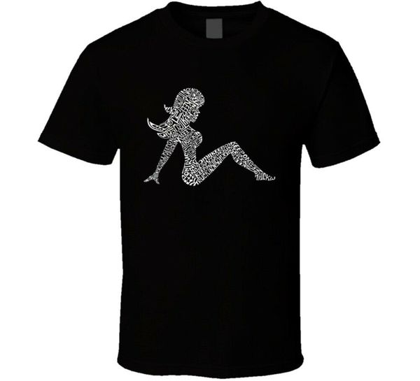 

новый дизайн keep on truckin mudflap девушка новинка от нас t shirt