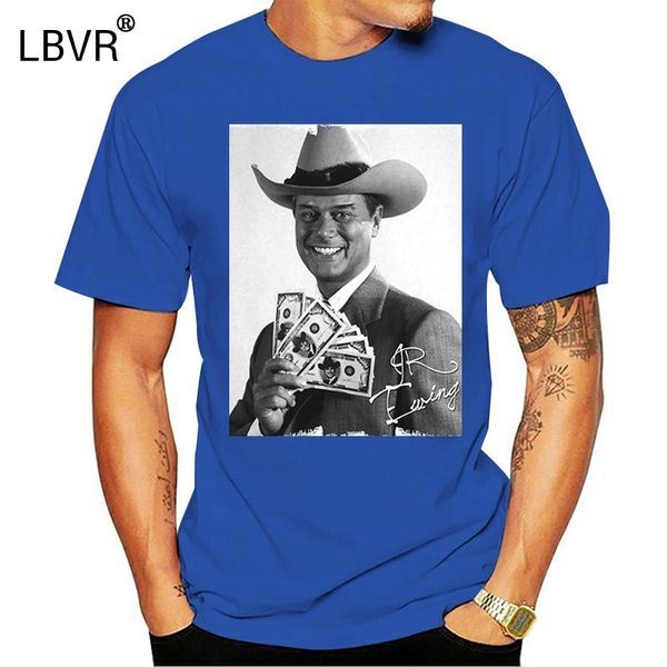 

summer short sleeves cotton fashion jr ewing : t-shirt picture celebrity 7015246