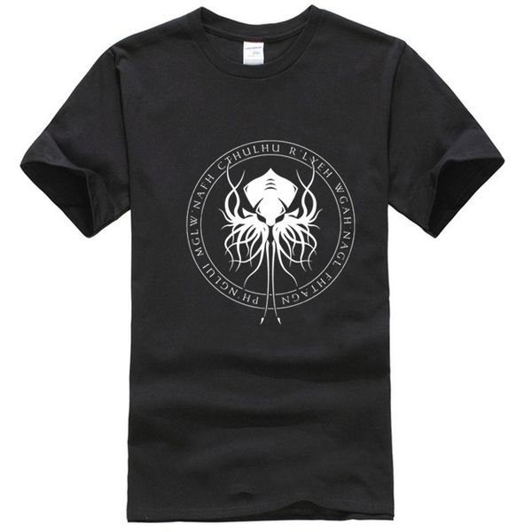 

ктулху sigil футболка 3d printed t-shirt монтажн tshirt лучшие качества мужская одежда черный белый tops geek стиль тройник для boyfriend