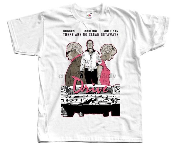 

drive v3 movie poster райан гослинг t shirt white zink все размеры s 4xl