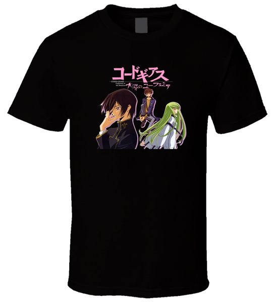

code geass 3 men t shirtcartoon тенниска мужчины унисекс новый способ тенниски освобождает перевозку груза смешных верхушек