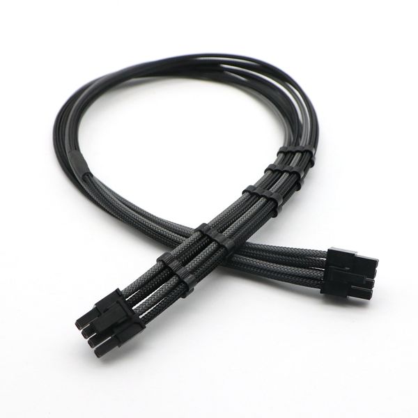 

custom sleeved modular pci-e 6+2pin gpu 8pin power cable for for asus thor & seasonic focus/prime series modular psu