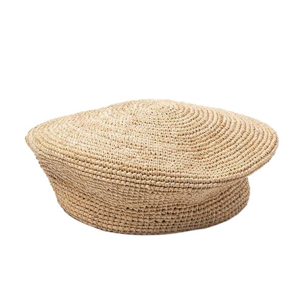 

handmade крючком лафит берет painter hat вскользь этап catwalk стро bud cap, Blue;gray