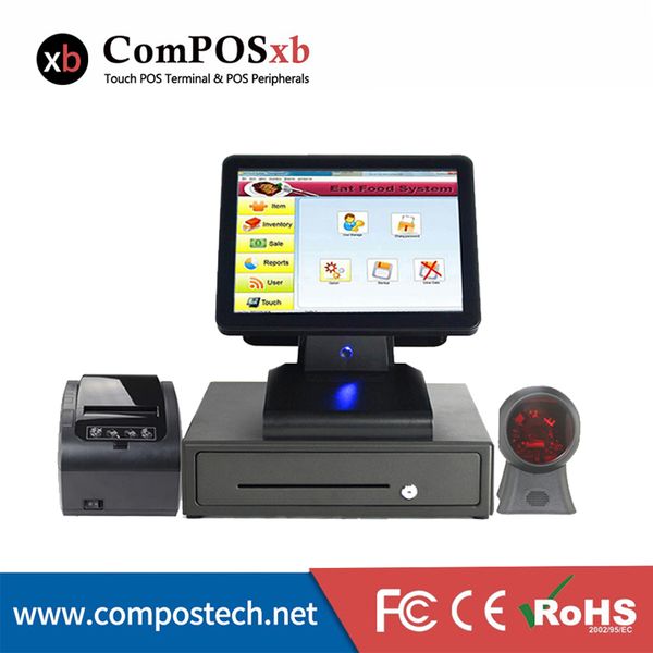 

composxb selling all in one cash registers machine system large memory pc