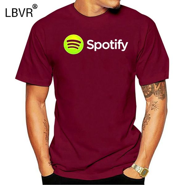 

spotify music streaming radio mobile logo fan t-shirt tee usa size em1