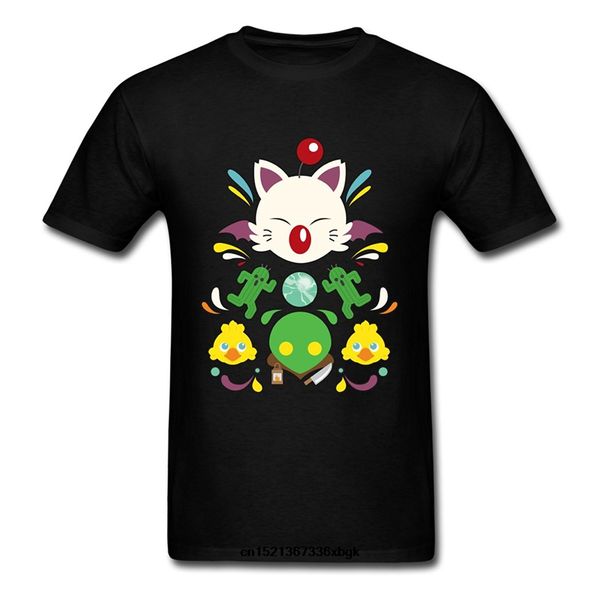 

moogle cactuar chocobo hip hop men t shirt t shirt men loose size tshirt short sleeve 100% cotton man tee