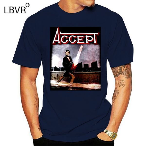 

accept accept 1979 heavy metal udo saxon judas priest krokus new black t-shirt homme plus size tee shirt