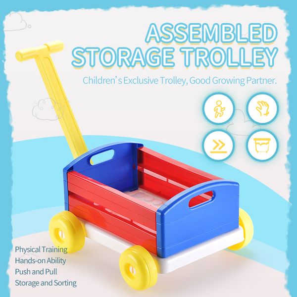 

kid toys children assembly pushcart toy early childhood education toys 2020 selling gift of the child
