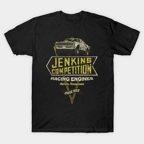 

jenkins competition racing engines t-shirt drag race t shirt fast and furious racing car nhra drag strip dragster camaro