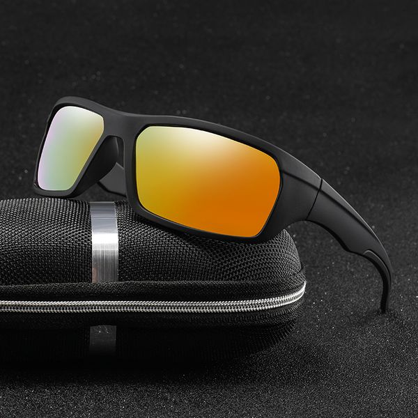 

polarized sunglasses polaroid sun glasses goggles uv400 windproof sunglasses for men women fishing retro de sol masculino uv400, White;black