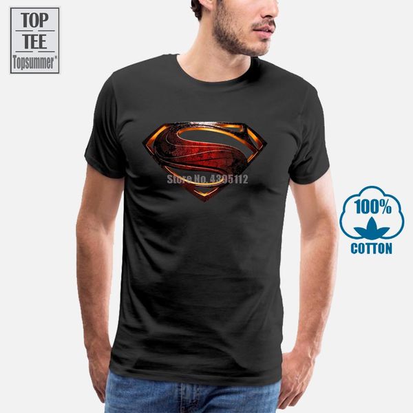 

t shirt superman logo man of steel movie all sizes