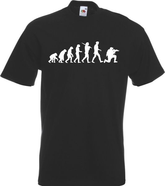 

2019 горячие продажи мода эволюция солдат морской пехоты сша sas army tshirt tshirt new футболочку