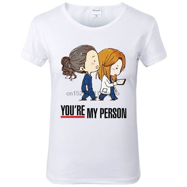 

анатомия страсть вдохновила футболку с цитатой youre моего человека