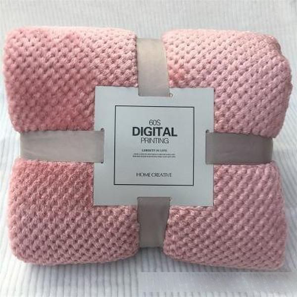 

48 blanketry woollen blanket bedclothes bedroom accessories solid super soft air-conditioned pet quilt comfortable