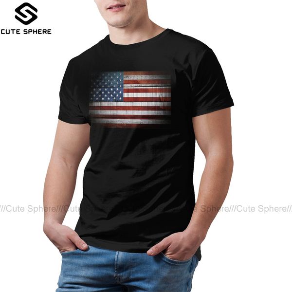 

black flag t shirt patriotic american us flag t-shirt fun short sleeve tee shirt print men streetwear tshirt