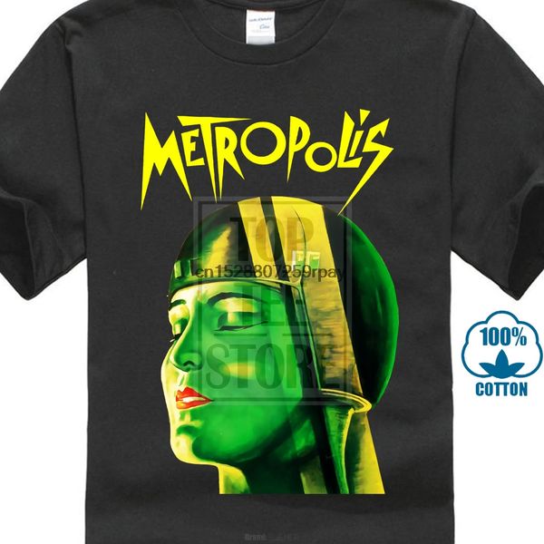 

metropolis movie poster fritz lang homme t-shirts hip hop clothing t shirt designer tee shirt o neck t-shirt mens top