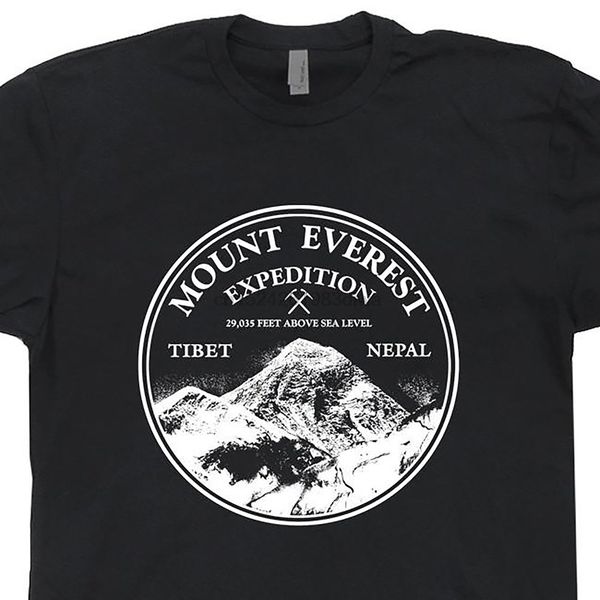 

mount everest t shirt expeditio tee shirts mountain rock climbing mountains are calling vintage mens womens graphic