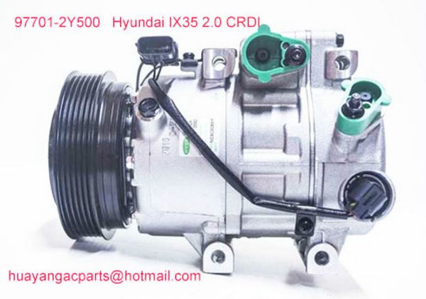 

air conditioning compressor fit hyundai ix35 2.0 crdi oem 977012y500